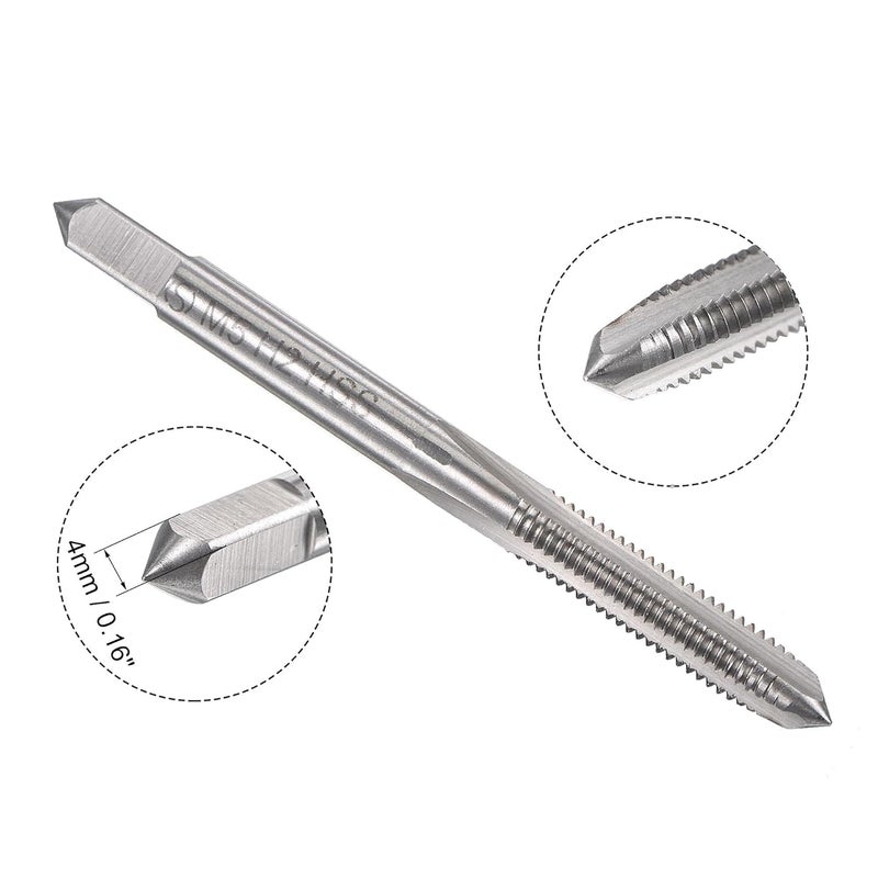 TOP-VIGOR M5 x 0.8mm Metric Tap and Die Set, Right Hand Machine Thread Tap with Round Threading Die for Making or Repairing Threads on Iron, Copper, Steel and Other Metal Materials - Image 3